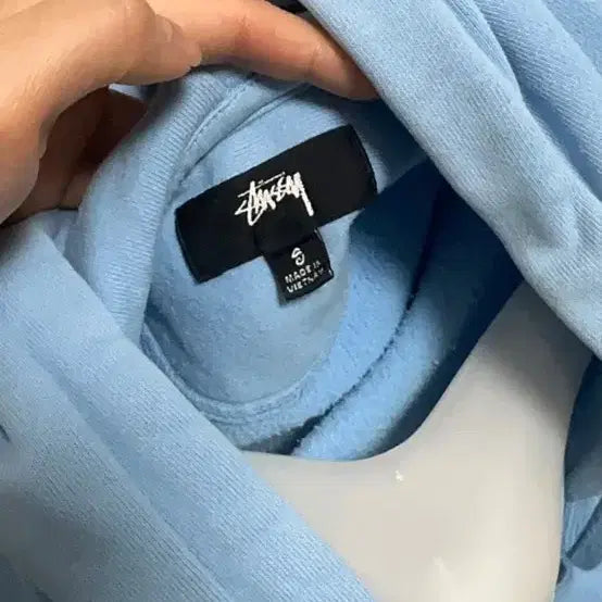 [BUNJANG] Stussy Overdyed Stock Logo Hoodie S / 스투시 오버다이드 스탁 로고 후드티 s
