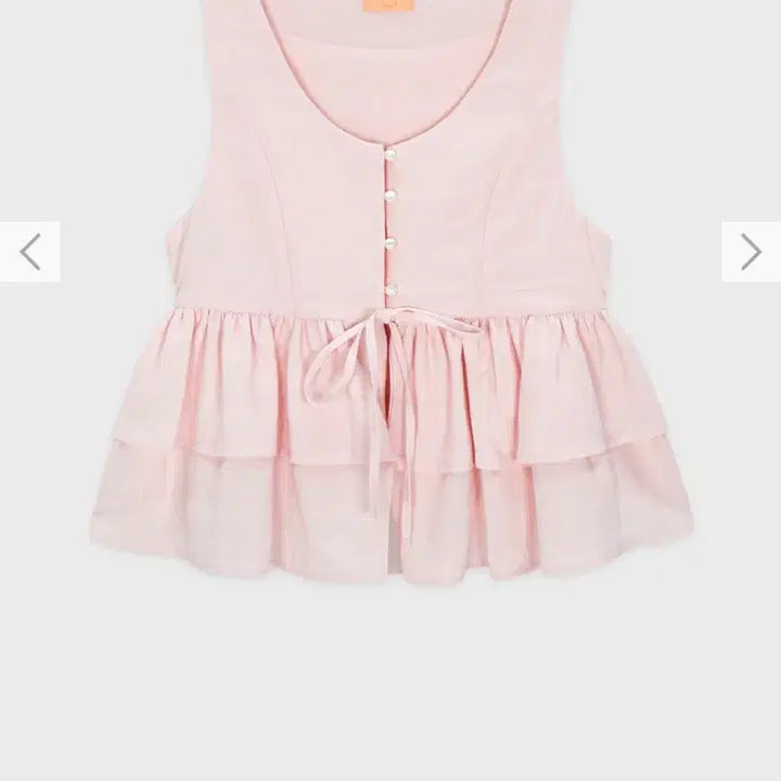 [BUNJANG] SINEINN V-Neck Vest Blouse / 시눈 브이넥 베스트 블라우스