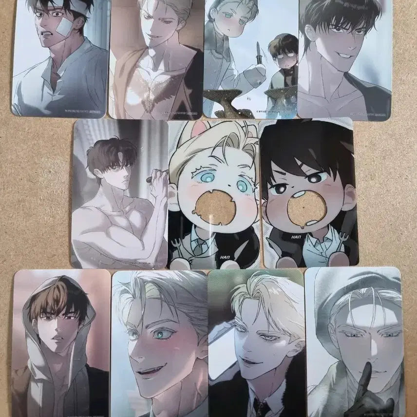 [SOLD OUT] 코드네임아나스타샤 코드아나 모펀 방문포카 9종 투명포카