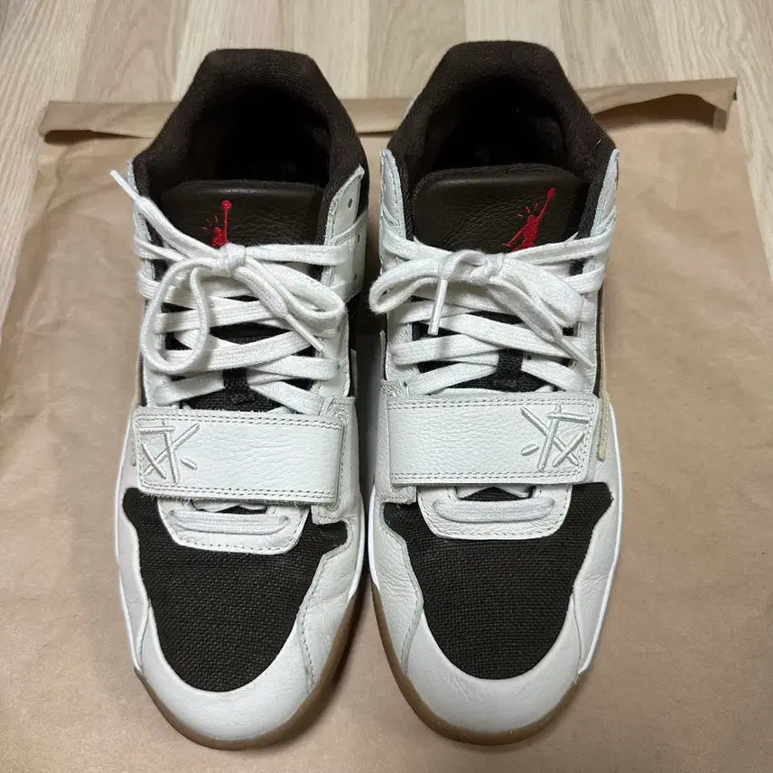 [BUNJANG] Nike Travis Scott Jumpman Jack Sail Dark Mocha / 나이키 트레비스 스캇 점프맨 잭 세일 앤 다크 모카