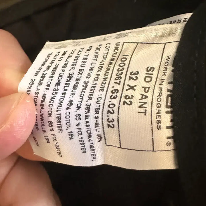[BUNJANG] Carhartt WIP Sid Pants Lamar Cypress Rinsed / 칼하트 하의 시드 팬츠 라마르 사이프러스 린스드