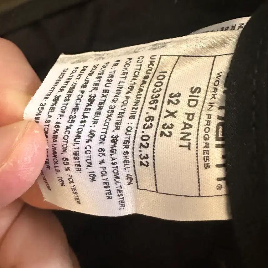 [BUNJANG] Carhartt WIP Sid Pants Lamar Cypress Rinsed / 칼하트 하의 시드 팬츠 라마르 사이프러스 린스드