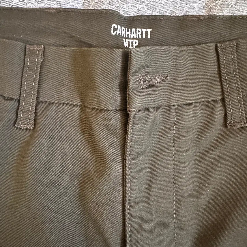 [BUNJANG] Carhartt WIP Sid Pants Lamar Cypress Rinsed / 칼하트 하의 시드 팬츠 라마르 사이프러스 린스드