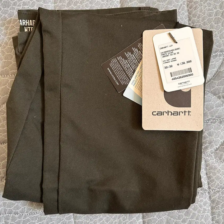 [BUNJANG] Carhartt WIP Sid Pants Lamar Cypress Rinsed / 칼하트 하의 시드 팬츠 라마르 사이프러스 린스드