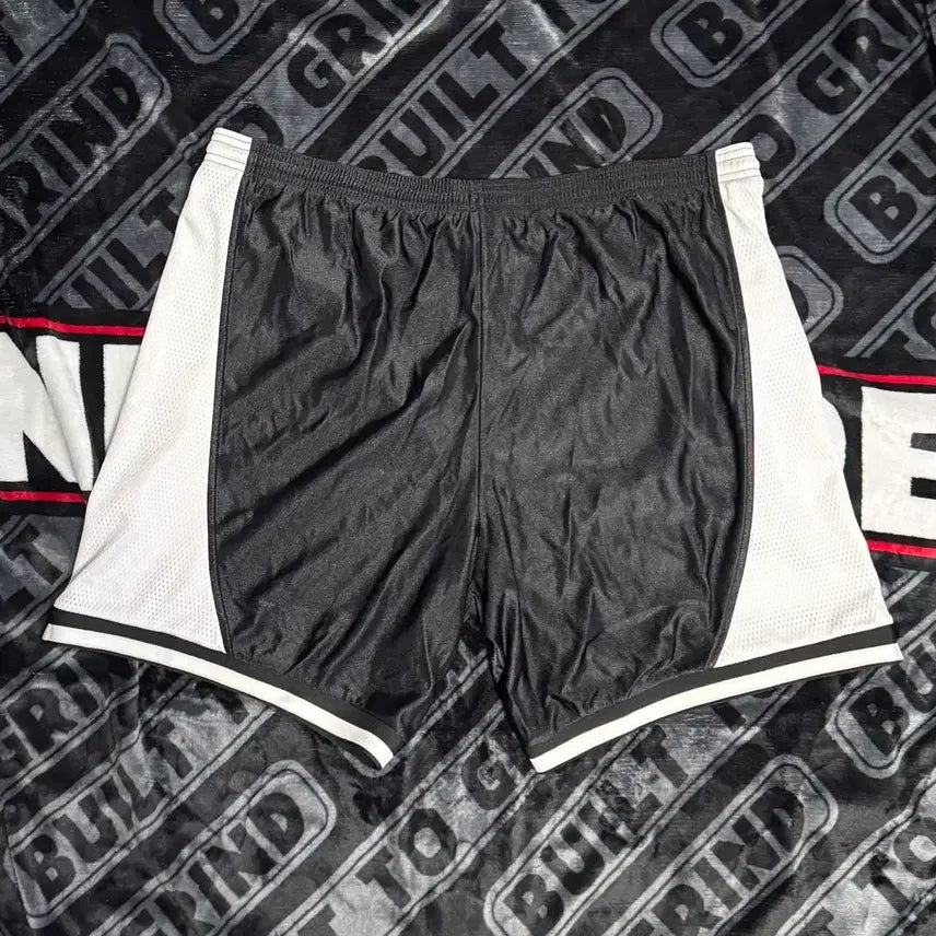 [BUNJANG] Nike Basketball Shorts Black White / 나이키 배스킷볼 쇼츠 블랙 화이트