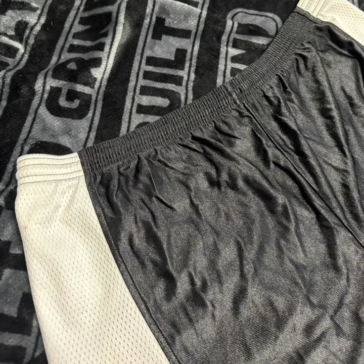 [BUNJANG] Nike Basketball Shorts Black White / 나이키 배스킷볼 쇼츠 블랙 화이트