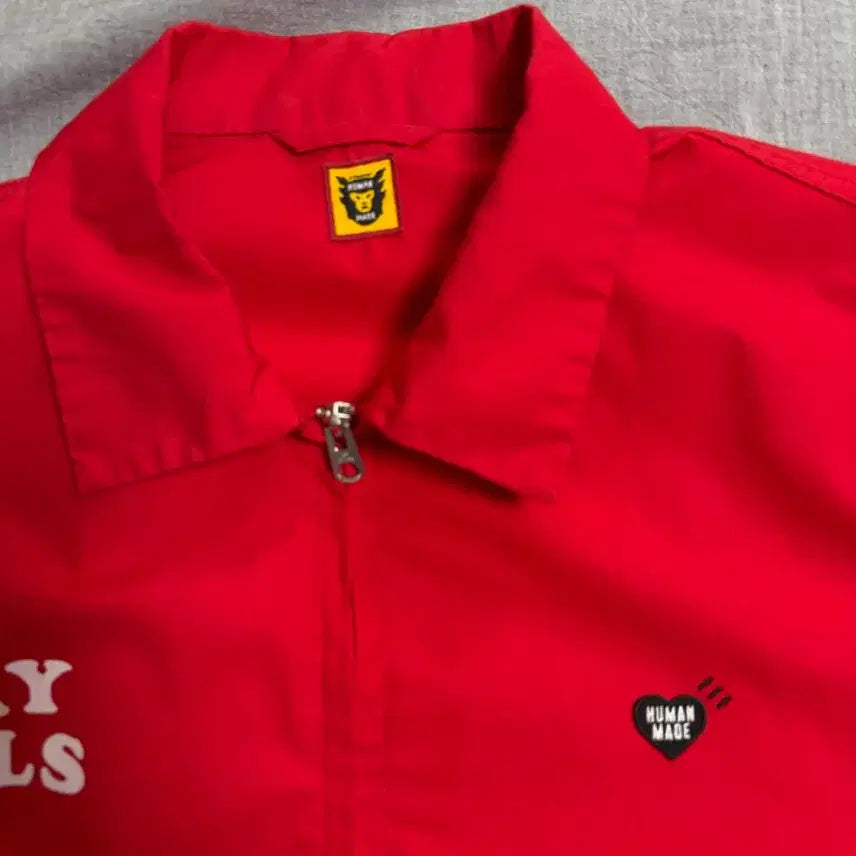 [SOLD OUT] [XXL] 휴먼메이드 드리즐러 레드 자켓