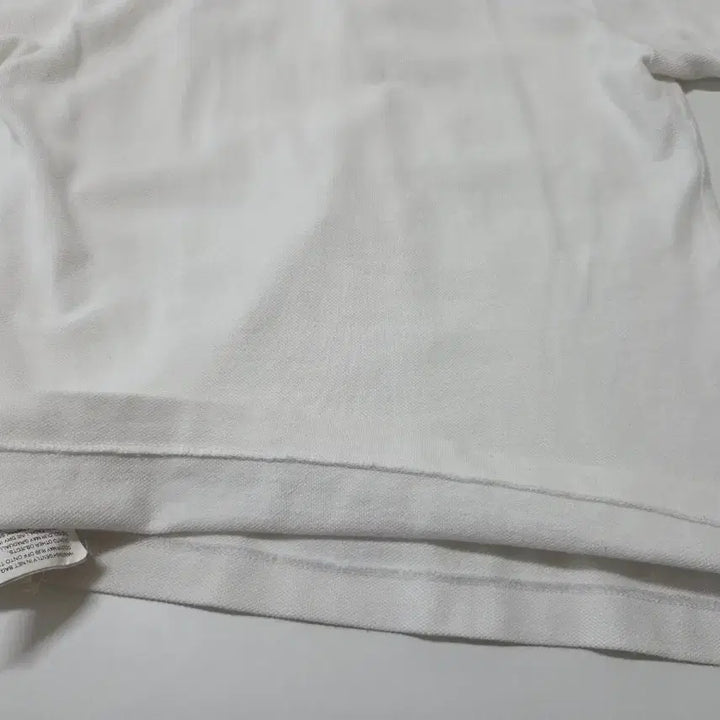 [SOLD OUT] 백화점 여성용) 꼼데가르송 레드와펜 화이트 반팔 폴로티 S