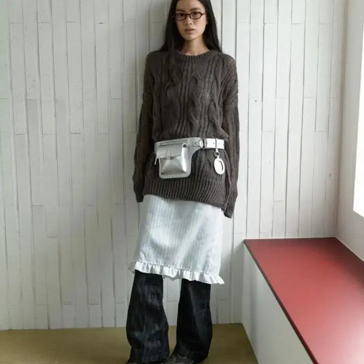 [BUNJANG] Mazone Layered Skirt / 마조네 레이어드 스커트