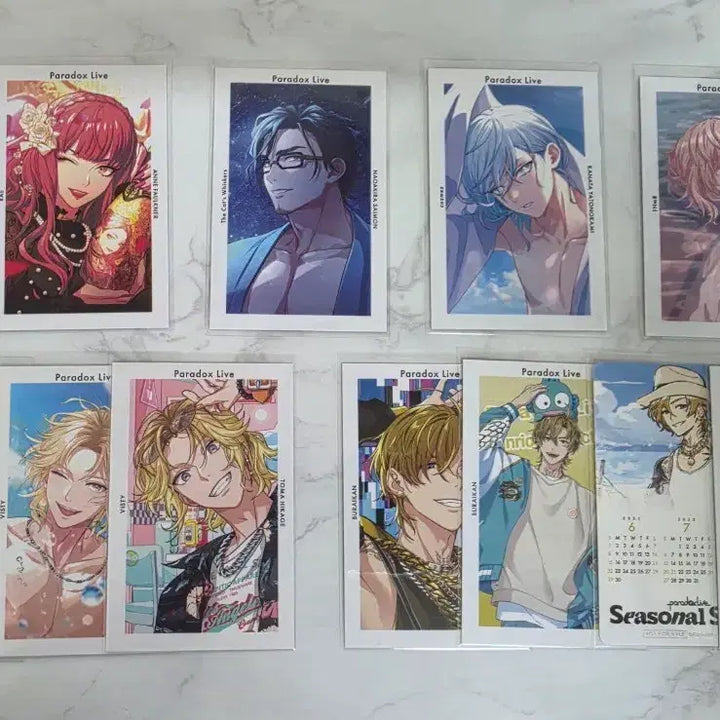 [BUNJANG] Paradox Live Ji-Puri Bundle Set / (일괄) 파라독스 라이브 파라라이 지프리 12장