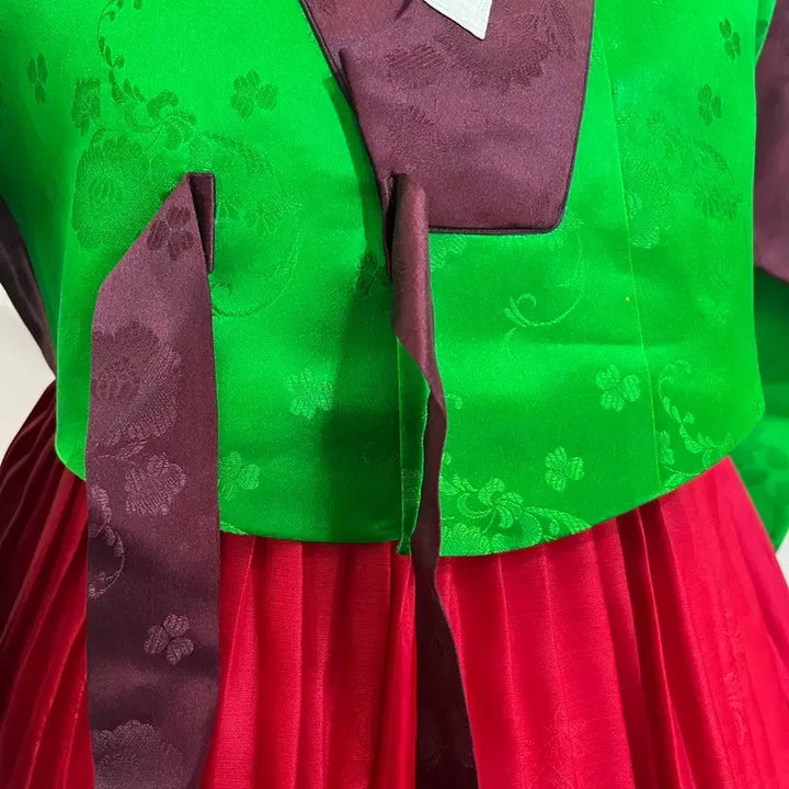 [BUNJANG] Nokuihongsang Hanbok Traditional Jeogori &amp; Skirt Set / 녹의홍상