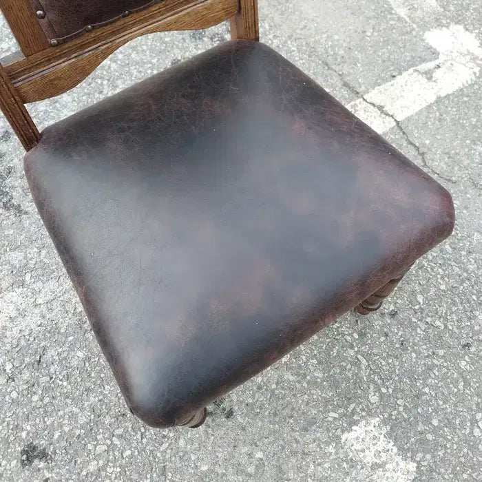[BUNJANG] 1960s British Vintage Wooden Armchair with Wheels / 1960 영국 빈티지 바퀴 의자/주의사항-화물