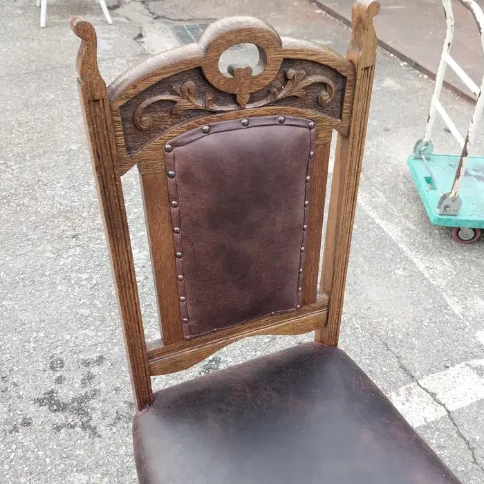 [BUNJANG] 1960s British Vintage Wooden Armchair with Wheels / 1960 영국 빈티지 바퀴 의자/주의사항-화물