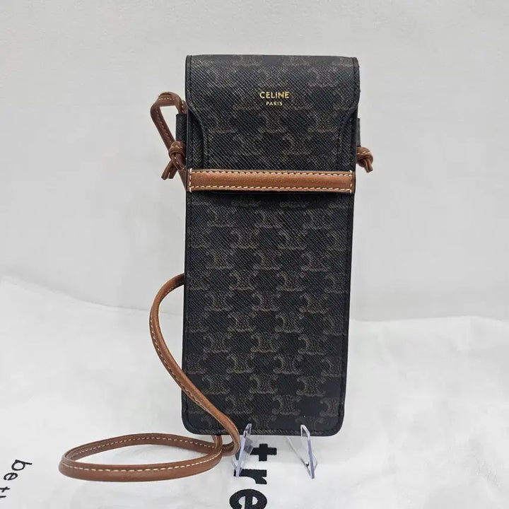 [BUNJANG] Celine Triomphe Phone Holder Crossbody Bag / 셀린느 트리오페 폰홀더
