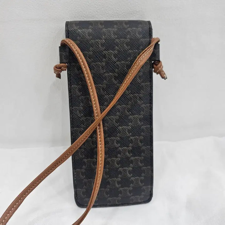 [BUNJANG] Celine Triomphe Phone Holder Crossbody Bag / 셀린느 트리오페 폰홀더