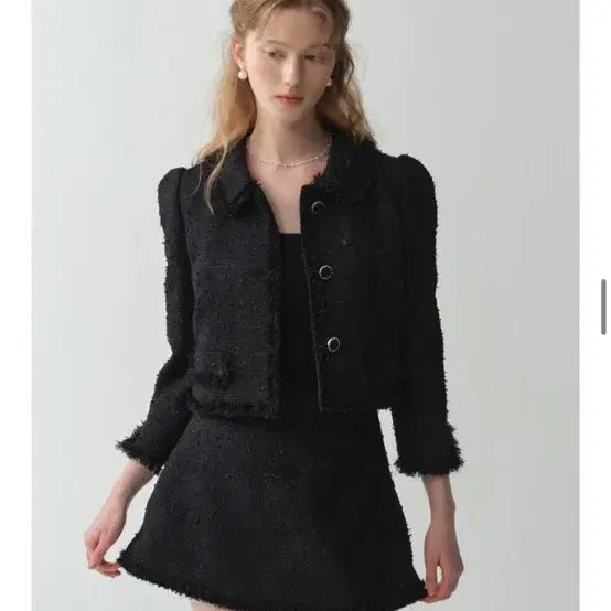 [BUNJANG] Floome Alice Tweed Jacket / 새상품 플로움 앨리스 트위드 자켓
