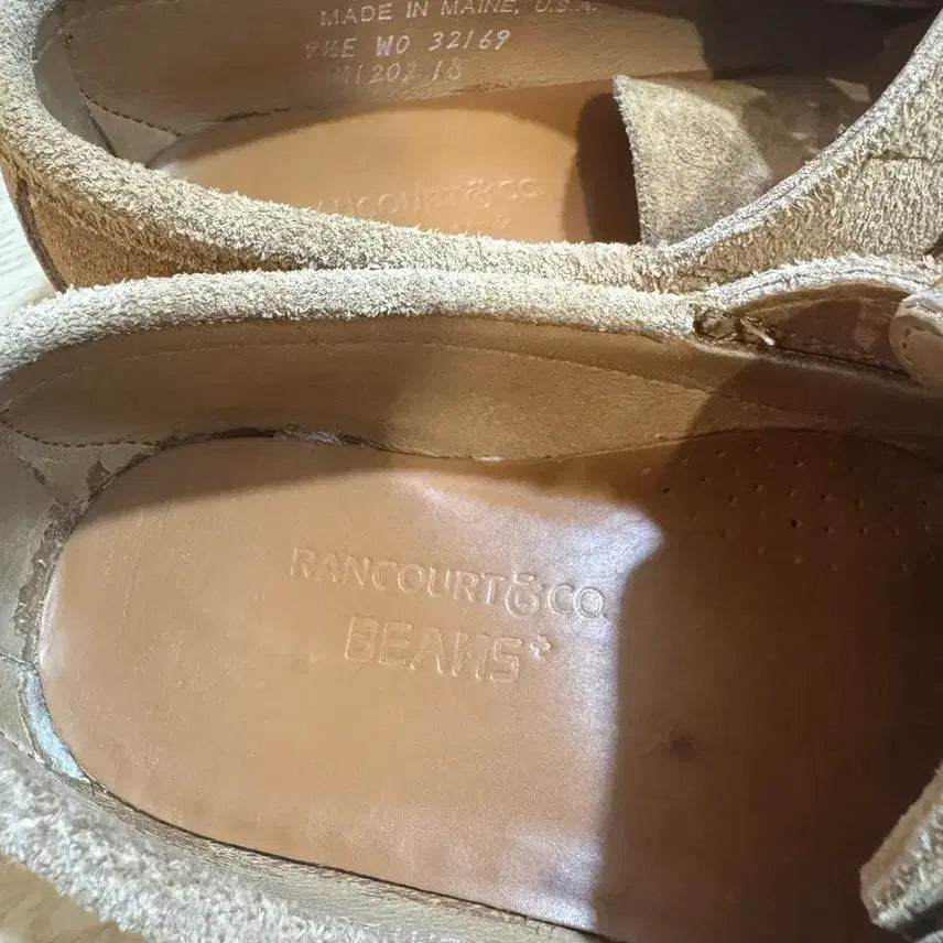 [BUNJANG] Beams Plus Rancourt Classic Ranger Mocassins / [9.5E]빔즈 플러스 Rancourt Classic Ranger 모카신