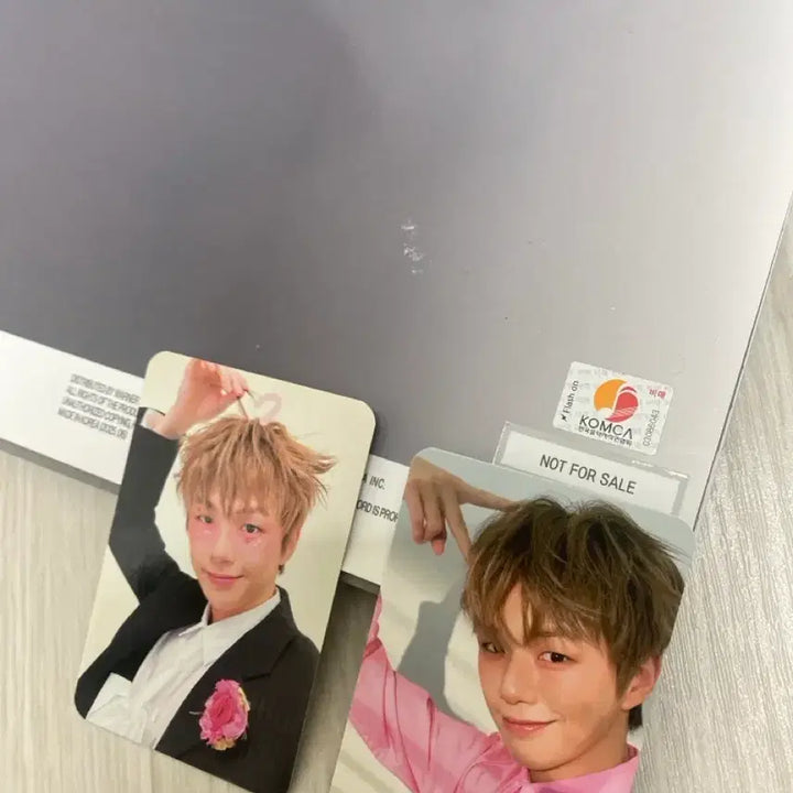 [SOLD OUT] 강다니엘 6집 glow to haze 싸인 멘트 포카 비매 앨범