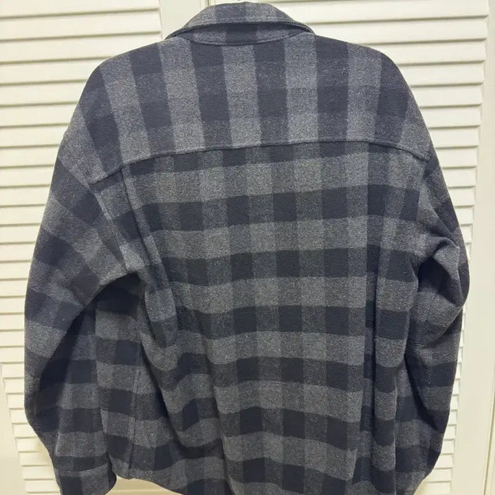 [BUNJANG] IAPP Studio Gingham Check Shirt Black L / 아이앱스튜디오 깅엄 체크셔츠 블랙 L