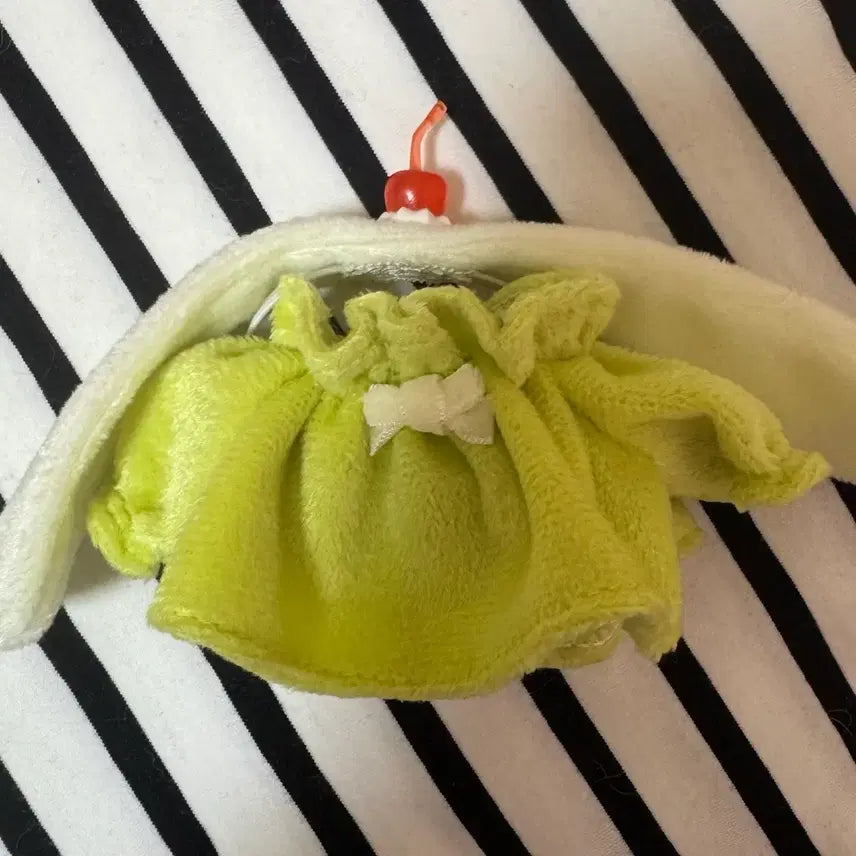 [BUNJANG] Rabbit Puppy Melon Soda Dress for 10cm Doll / 솜인형 옷장 레빗퍼피 메론소다 원피스 10cm