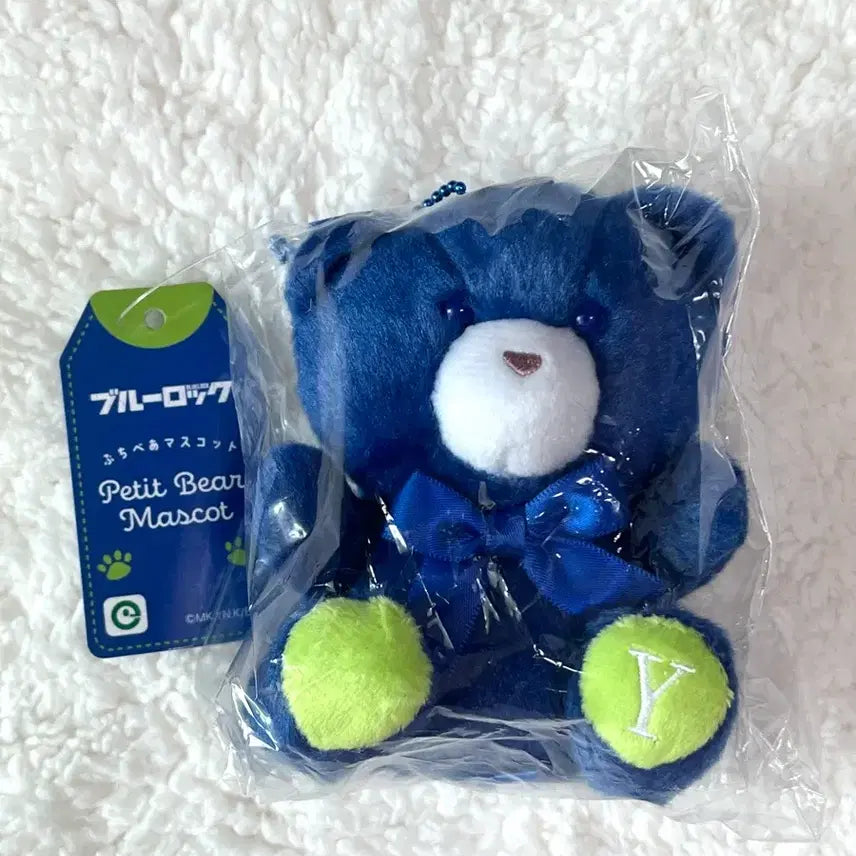 [BUNJANG] Blue Lock Isagi Yoichi Puchi Bear Plush / (미개봉) 블루록 이사기 이사기요이치 푸치베어 곰인형