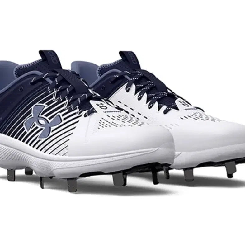 [BUNJANG] Under Armour UA Yard Low Metal Spikes Baseball Cleats 270mm / (야구)언더아머 야구화 UA 야드 로우 메탈 징스파이크 270mm