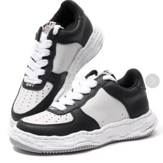 [BUNJANG] Mihara Yasuhiro Wayne Leather Low-Top Sneakers / 미하라야스히로 웨인 레더 로우탑 40사이즈MMY