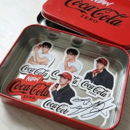 [BUNJANG] BTS V Coca-Cola Zero Tin Case / BTS 뷔 틴케이스 코카콜라 제로
