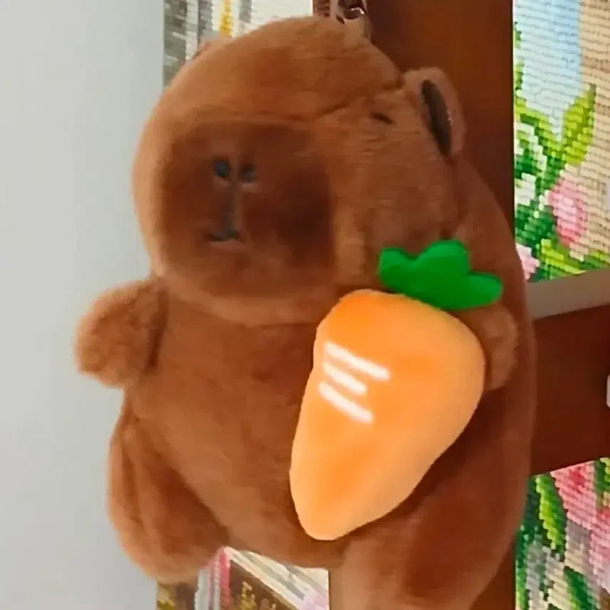 [BUNJANG] Capybara Plush Keychain / 카피바라 키링