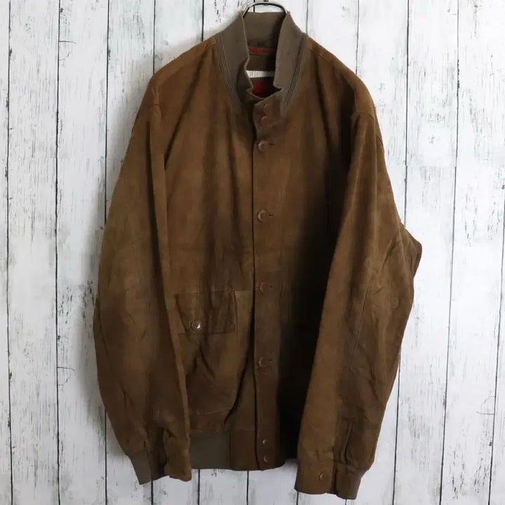 [BUNJANG] Pierre Cardin A-1 Goat Suede Jacket / Pierre Cardin A-1 Goat Suede jacket