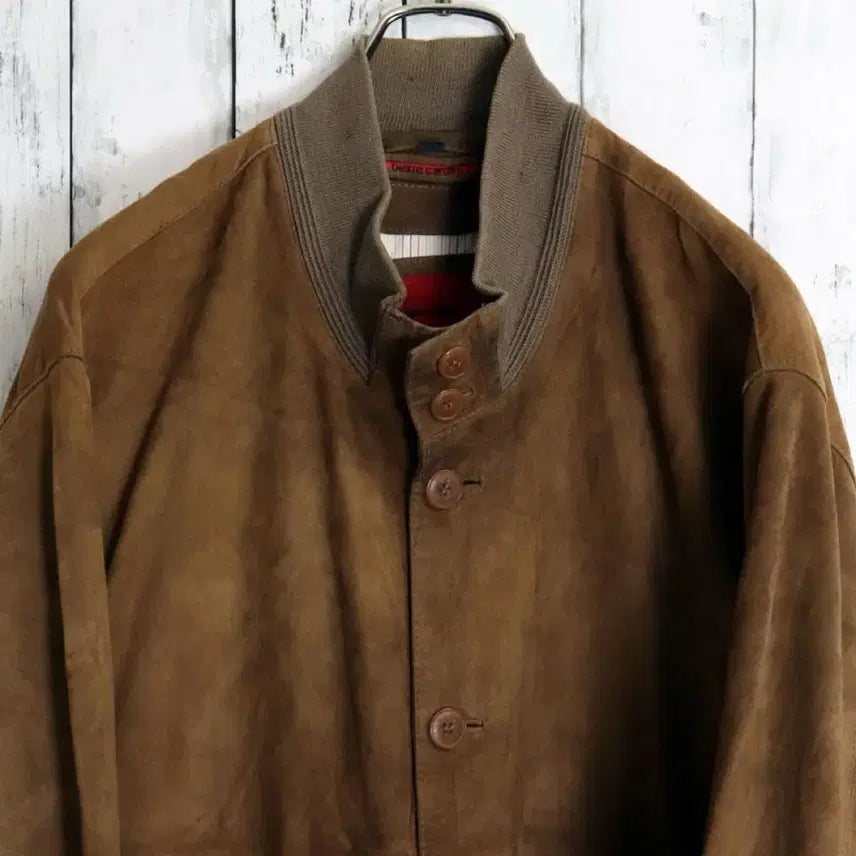 [BUNJANG] Pierre Cardin A-1 Goat Suede Jacket / Pierre Cardin A-1 Goat Suede jacket
