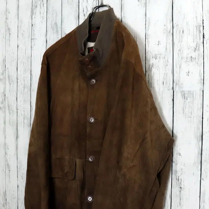 [BUNJANG] Pierre Cardin A-1 Goat Suede Jacket / Pierre Cardin A-1 Goat Suede jacket