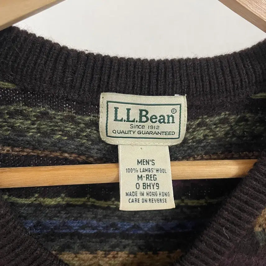 [BUNJANG] L.L.Bean Lambswool V-Neck Knit Vest / 빈티지 L.L.Bean 램스울 V넥 니트 조끼