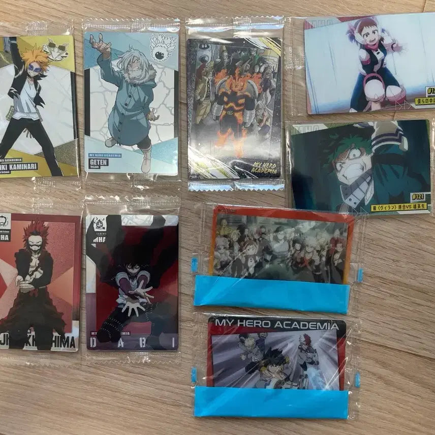 [BUNJANG] My Hero Academia Wafer Card Bundle Set / 나히아 웨하스 카드 미개봉 일괄
