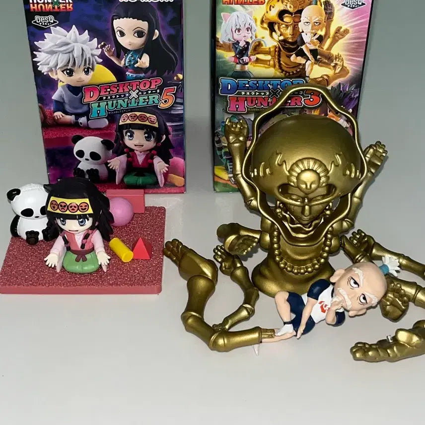 [BUNJANG] Hunter x Hunter Desktop Re-Ment Figure Bundle Set / 헌터헌터 데스크탑 리멘트 피규어 일괄
