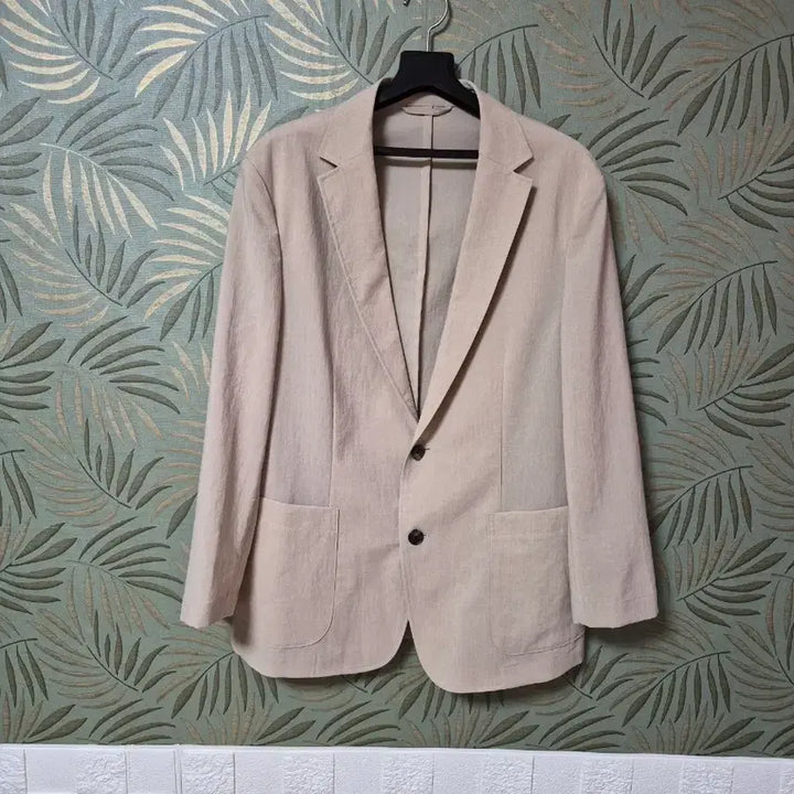 [BUNJANG] BOSS Linen Jacket Beige Size 40 / BOSS자켓