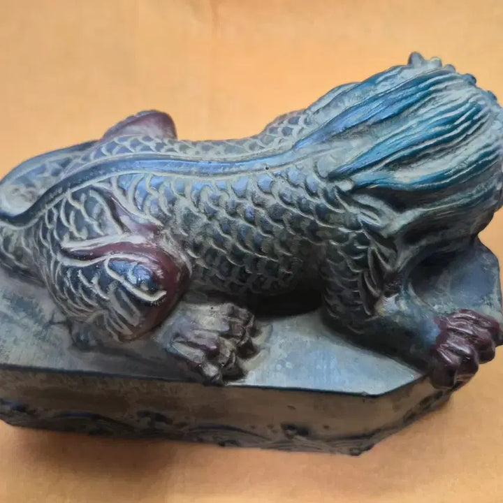 [BUNJANG] Joseon Dynasty Basalt Stone Sculpture / 송대 자사석 비슈  조각상 2.43kg