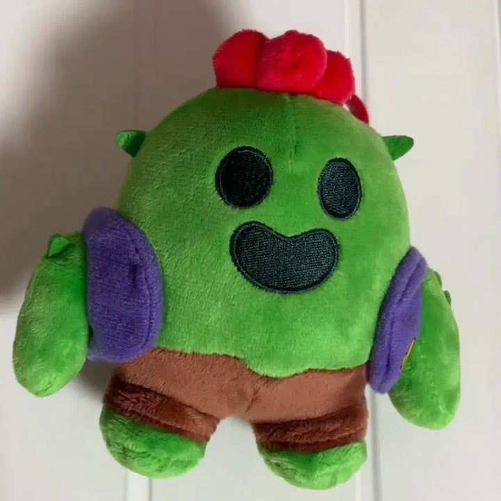 [BUNJANG] Brawl Stars Spike Plush Keyring / 브롤스타즈 스파이크 인형 키링