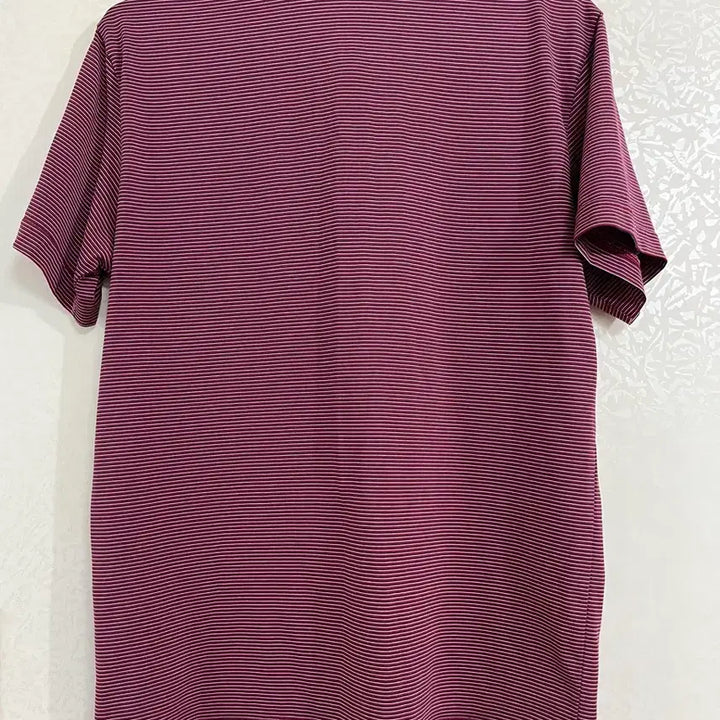 [BUNJANG] Kolon Striped Polo Shirt / 상태좋음! 코오롱 스트라이프 카라티셔츠