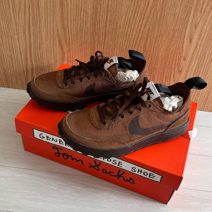 [BUNJANG] Nike x Tom Sachs General Purpose Shoe Brown (230) / (230) 나이키 x 톰 삭스 제너럴 퍼포즈 슈 브라운
