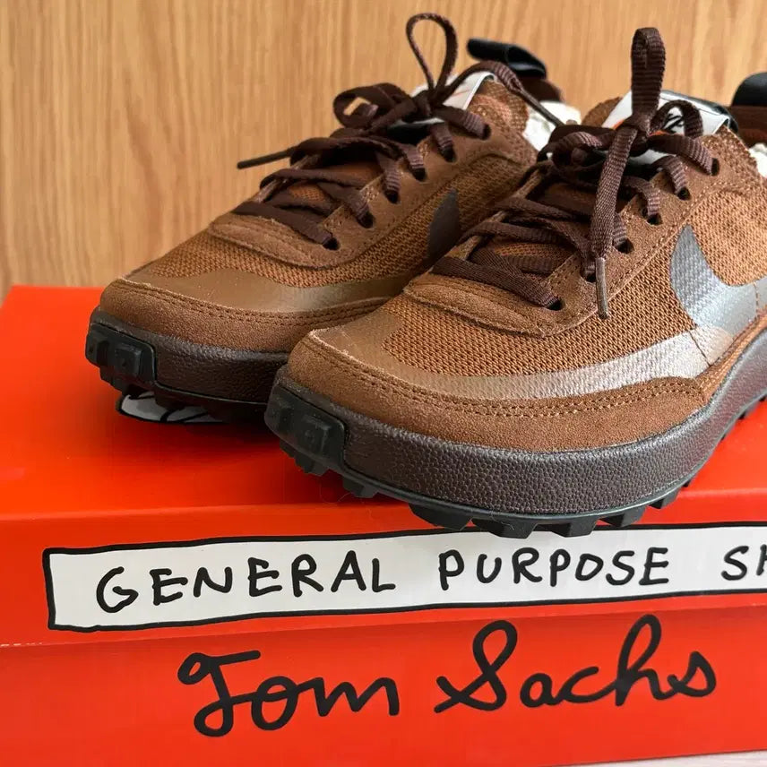 [BUNJANG] Nike x Tom Sachs General Purpose Shoe Brown (230) / (230) 나이키 x 톰 삭스 제너럴 퍼포즈 슈 브라운