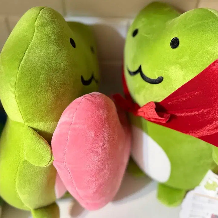 [BUNJANG] Bundle Set [Heart] [Scarf] Mid-size Plush Dolls (Approx. 28cm) / 동그리 깨꾹이 중형인형일괄/ 하트깨꾹이/스카프깨꾹이/키링아님!!