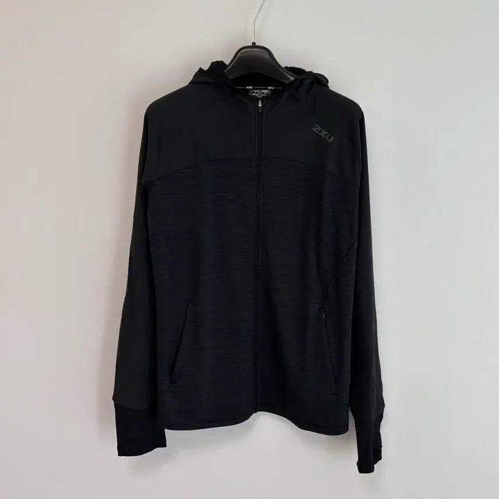 [BUNJANG] 2XU Mid-Layer Hoodie Black (XL) / 2XU 후드 미드레이어 블랙