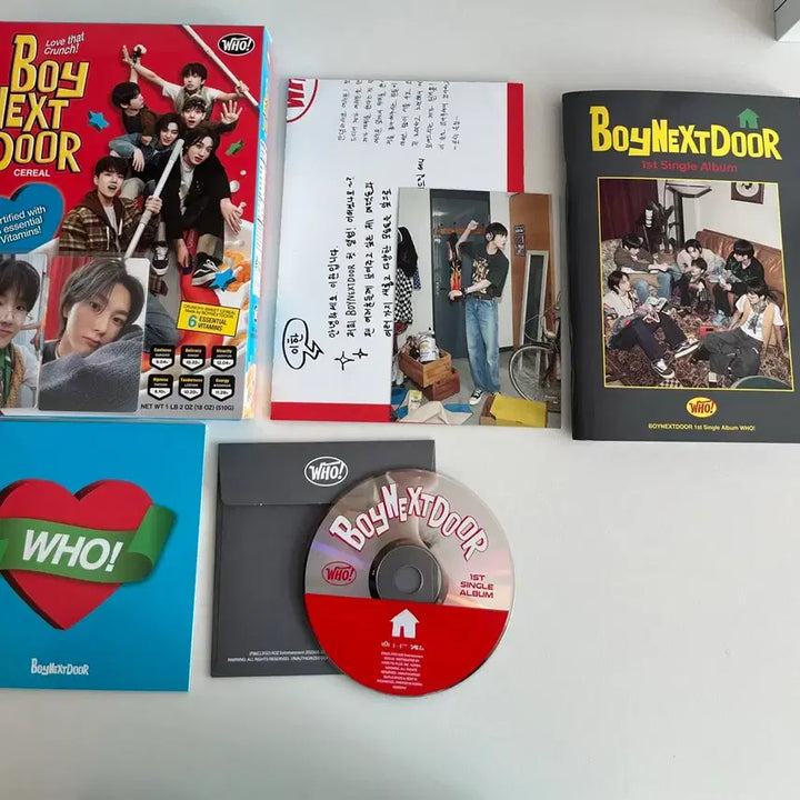 [BUNJANG] BOYNEXTDOOR Crunch Album with Photocards / 보이넥스트도어 크런치 앨범 포카 포함