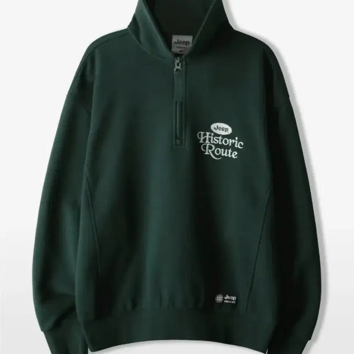 [BUNJANG] JEEP Unisex Half Zip-Up T-Shirt Size S / 남녀공용 JEEP 베이직 하프집업 티셔츠 S (택O 새상품)