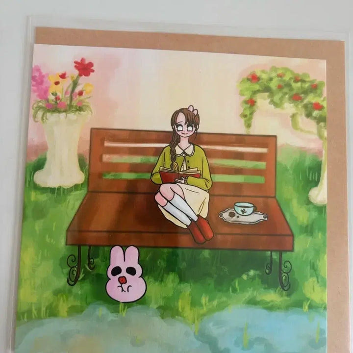 [BUNJANG] YuntoGG Rabbit Postcard Set / 윤토깽 엽서 3종세트
