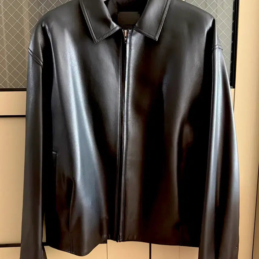 [BUNJANG] le917 Simone Vegan Leather Jacket / 르917 le917 시모네 비건 레더 자켓