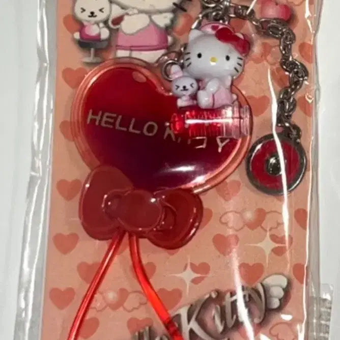 [BUNJANG] Hello Kitty Blood Type O Strap Charm / 혈액형 o형 키티스트랩 고전 키티