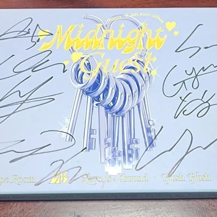 [BUNJANG] fromis_9 Midnight Guest Album Signed / 프로미스나인 Midnight Guest 친필 싸인앨범