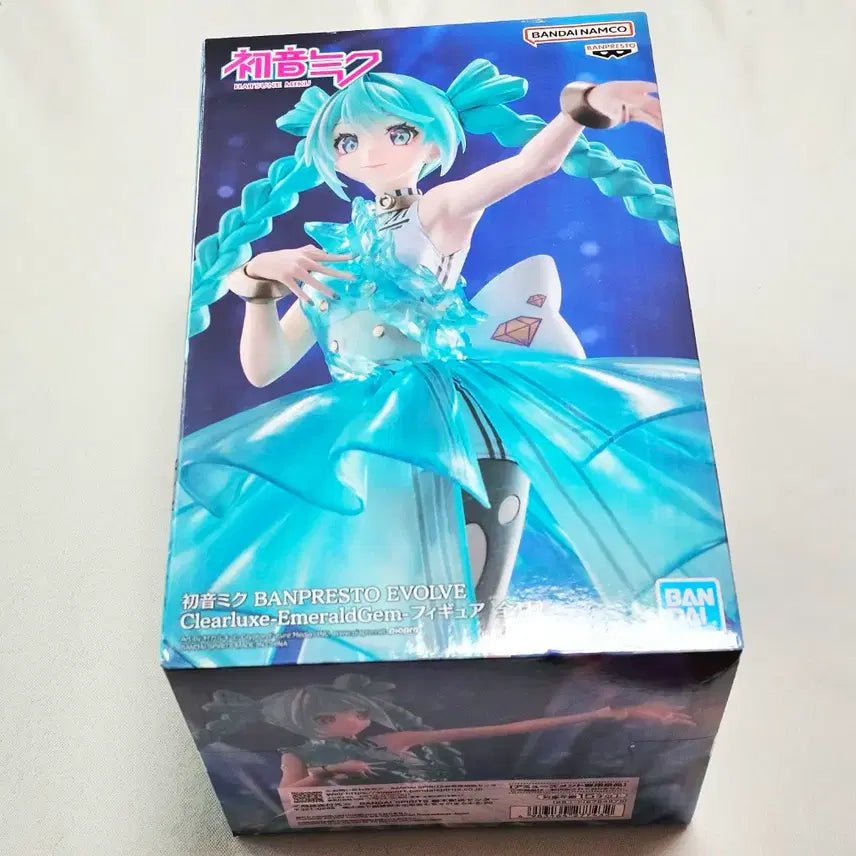 [SOLD OUT] (미개봉) 반프레스토 이볼브 에메랄드젬 하츠네 미쿠 피규어 evolve